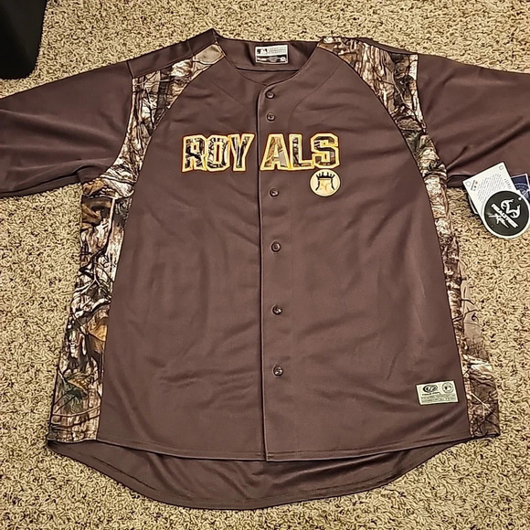 Realtree Other - Kansas City Royals Realtree Camo Replica Jersey